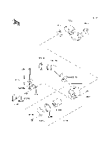 Air Cleaner-Belt Converter Diagram and Parts List for KAF950B7F 2007 & Prior Kawasaki Lawn Tractor Accessories