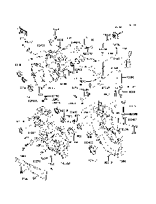 Gear Box Diagram and Parts List for KAF620H7F 2007 & Prior Kawasaki Lawn Tractor Accessories
