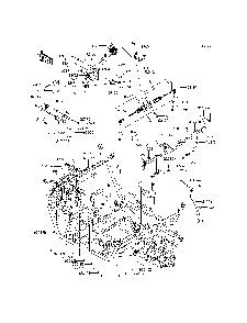 Frame Diagram and Parts List for KRF800DFF 2015 Kawasaki Lawn Tractor Accessories