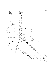 Master Cylinder Diagram and Parts List for KRT800CFF 2015 Kawasaki Lawn Tractor Accessories