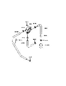 Fuel tank/fuel valve Diagram and Parts List for FR651V-BS31  Kawasaki Engine
