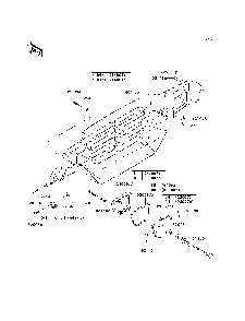 Headlight Diagram and Parts List for KAF620K7F 2007 & Prior Kawasaki Lawn Tractor Accessories