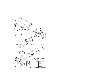 Air-filter/muffler Diagram and Parts List for FR651V-AS08  Kawasaki Engine