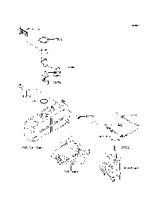 Fuel Pump Diagram and Parts List for KAF620PDF 2013 Kawasaki Lawn Tractor Accessories