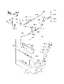 Master Cylinder Diagram and Parts List for KAF950B7F 2007 & Prior Kawasaki Lawn Tractor Accessories