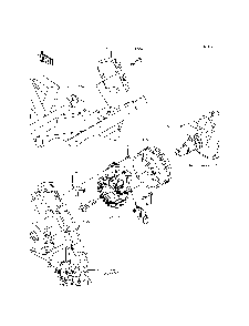 Part Location Diagram of 21003-0132 Kawasaki Stator