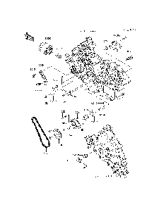Oil Pump/Oil Filter Diagram and Parts List for KRT800CFF 2015 Kawasaki Lawn Tractor Accessories