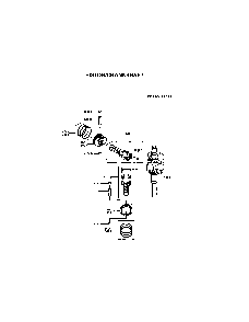 Piston/crankshaft Diagram and Parts List for FR691V-AS06  Kawasaki Engine