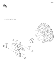 Optional Parts Diagram and Parts List for KAF1000HJF 2018 Kawasaki Lawn Tractor Accessories