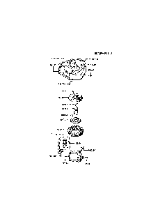 Cooling-equipment Diagram and Parts List for FR651V-AS28  Kawasaki Engine