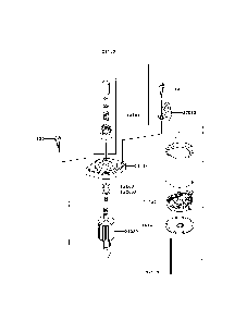 Part Location Diagram of 39184-0019 Kawasaki Bracket assembly