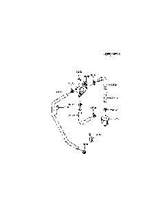 Fuel-tank/fuel-valve Diagram and Parts List for FR651V-AS28  Kawasaki Engine
