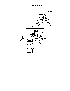 Carburetor Diagram and Parts List for FR691V-AS06  Kawasaki Engine
