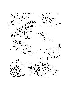 Labels Diagram and Parts List for KRT800DFF 2015 Kawasaki Lawn Tractor Accessories