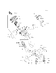 Part Location Diagram of 92171-3716 Kawasaki Clamp