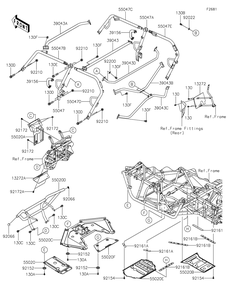 Part Location Diagram of 92066-0830 Kawasaki Plug, 42mm