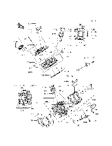 Cylinder Head Diagram and Parts List for KRT800CFF 2015 Kawasaki Lawn Tractor Accessories