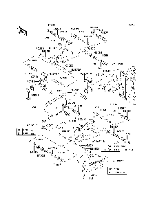 Rear Suspension Diagram and Parts List for KRF750PDF 2013 Kawasaki Lawn Tractor Accessories