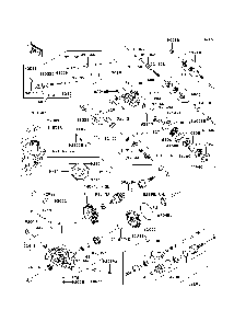 Drive Shaft-Rear Diagram and Parts List for KRF750TAF 2010 Kawasaki Lawn Tractor Accessories