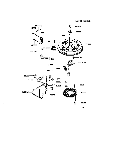 Electric equipment Diagram and Parts List for FR651V-BS31  Kawasaki Engine