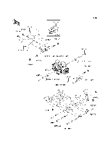Engine Mount Diagram and Parts List for KAF620MDF 2013 Kawasaki Lawn Tractor Accessories