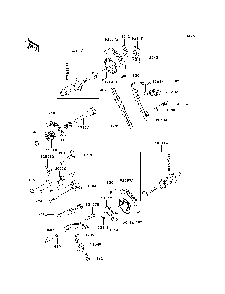 Camshaft Diagram and Parts List for KRF750TAF 2010 Kawasaki Lawn Tractor Accessories