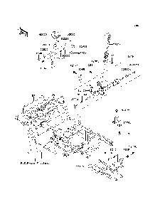 Part Location Diagram of 130J0820 Kawasaki DISCONTINUED