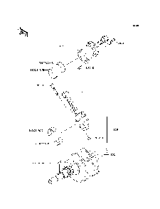 Crankshaft Diagram and Parts List for KRF750SCSA 2012 Kawasaki Lawn Tractor Accessories