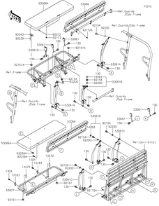 Part Location Diagram of 92039-0776 Kawasaki Rivet