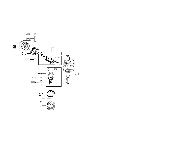 Piston/crankshaft Diagram and Parts List for FR691V-AS12  Kawasaki Engine