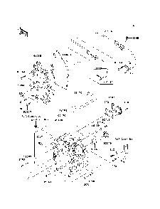 Crankcase Diagram and Parts List for KAF620PDF 2013 Kawasaki Lawn Tractor Accessories