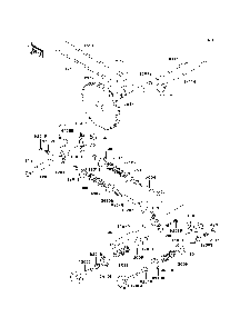 Valve Diagram and Parts List for KAF620K7F 2007 & Prior Kawasaki Lawn Tractor Accessories