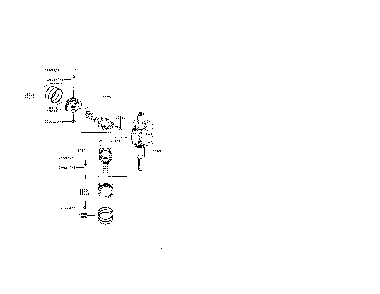 Piston/crankshaft Diagram and Parts List for FR730V-BS07  Kawasaki Engine