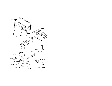 Air-filter/muffler Diagram and Parts List for FR691V-AS07  Kawasaki Engine