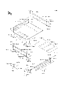 Carrier Diagram and Parts List for KAF620PDF 2013 Kawasaki Lawn Tractor Accessories