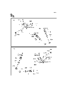 Valve Diagram and Parts List for KRT800CFF 2015 Kawasaki Lawn Tractor Accessories