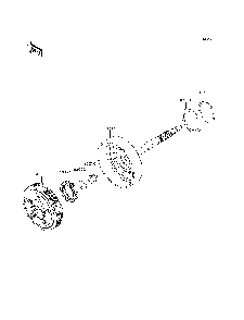 Clutch Diagram and Parts List for KRT800BEF 2014 Kawasaki Lawn Tractor Accessories