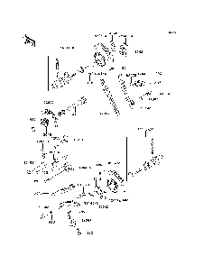 Camshaft Diagram and Parts List for KRF750RCS 2012 Kawasaki Lawn Tractor Accessories
