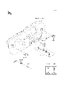 Ignition Switch Diagram and Parts List for KRF750RDF 2013 Kawasaki Lawn Tractor Accessories