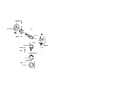 Piston/crankshaft Diagram and Parts List for FR691V-AS07  Kawasaki Engine