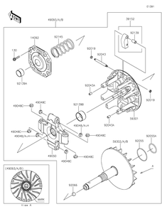 Part Location Diagram of 92066-0784 Kawasaki Plug