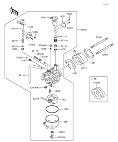 Part Location Diagram of 16073-0827 Kawasaki Insulator