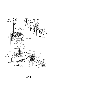 Cylinder/crankcase Diagram and Parts List for FR691V-AS12  Kawasaki Engine