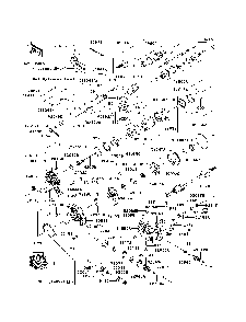 Drive Shaft-Front Diagram and Parts List for KRF750SCSA 2012 Kawasaki Lawn Tractor Accessories