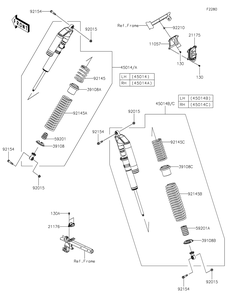 Part Location Diagram of 11057-7671 Kawasaki Bracket, Sdc-Ecu
