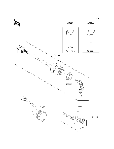 Ignition Switch Diagram and Parts List for KAF620K7F 2007 & Prior Kawasaki Lawn Tractor Accessories