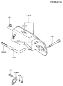 Page A Diagram and Parts List for FA076D AS07 Kawasaki Engine