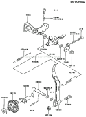 Page C Diagram and Parts List for FA076D CS09 Kawasaki Engine