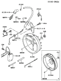 Part Location Diagram of 26011-2130 Kawasaki Wire-Lead