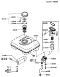 Part Location Diagram of 51023-2096 Kawasaki Tap-asm